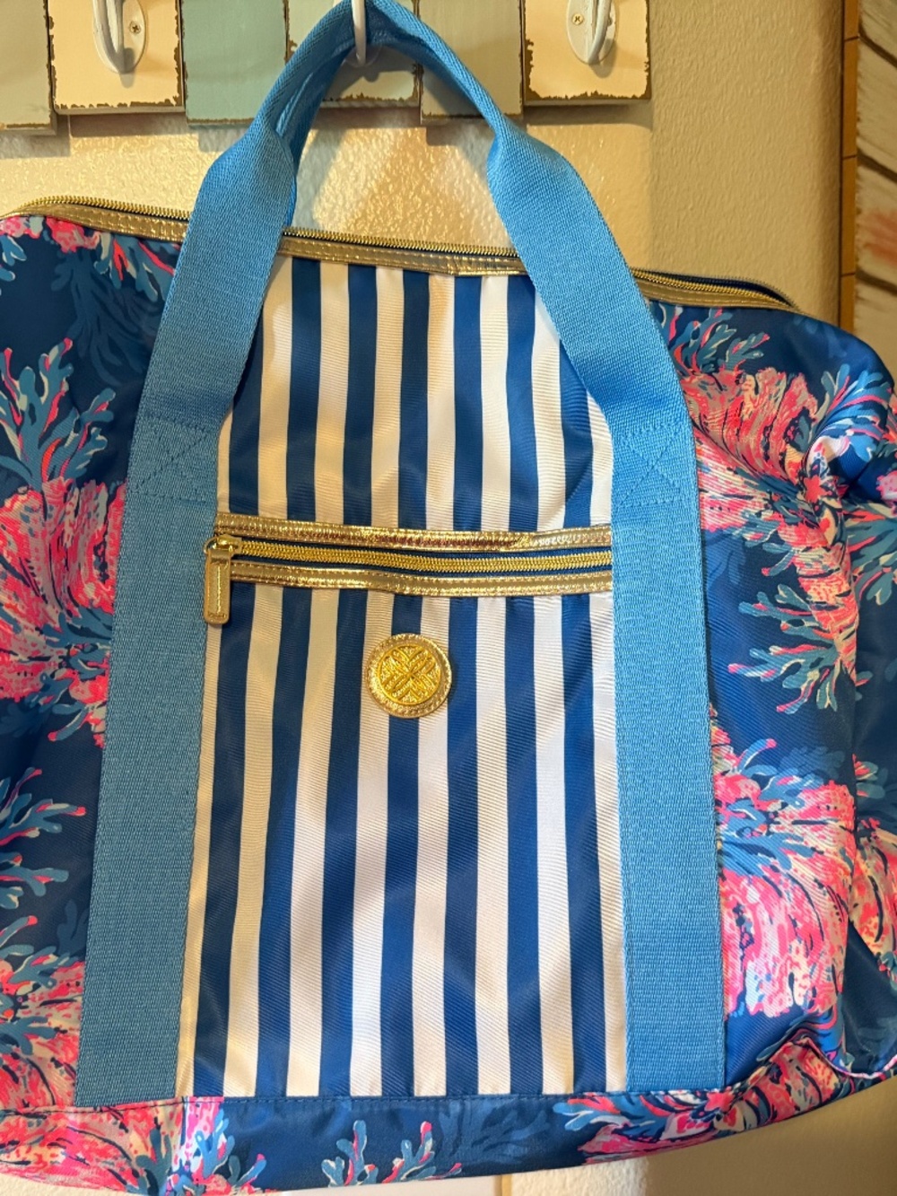 Lilly Pulitzer Weekender Bag For The Fans Brand New